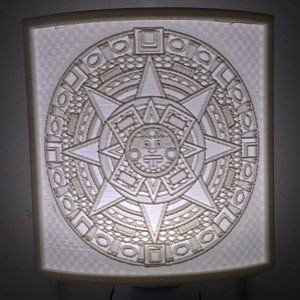 Wall plug led night light | Azteca Calendar